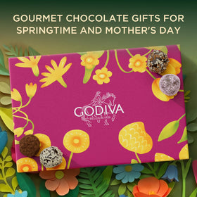 Godiva pink keepsake gift box signaling springtime gifting moments
