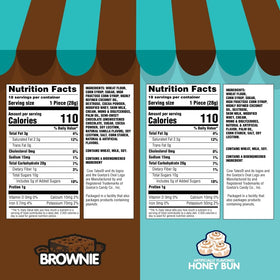Goetze's Cow Tales Caramel Brownie treats on display, perfect for snacking.
