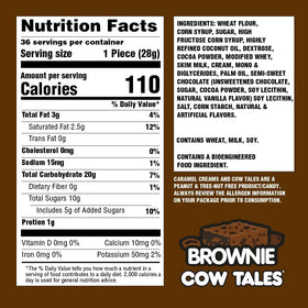 Goetze's Caramel Brownie Cow Tales cream center close-up for richness