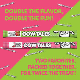 Goetze's Cow Tales factory-pack visual emphasizing fresh-from-factory quality.