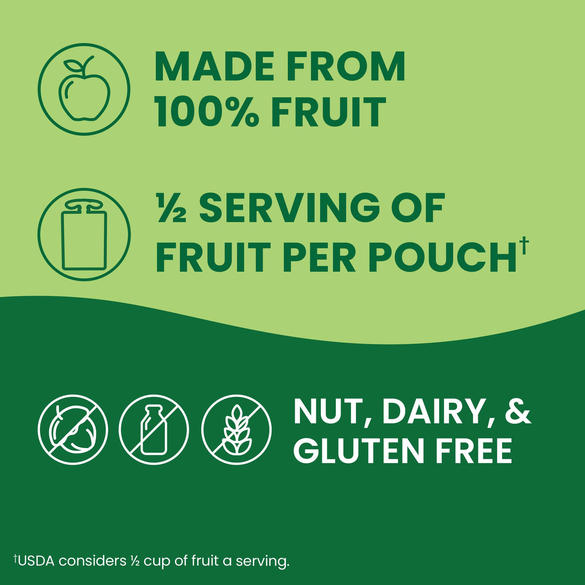 gogo squeez apple-mango-guava pouch, perfect for lunch boxes and quick bites