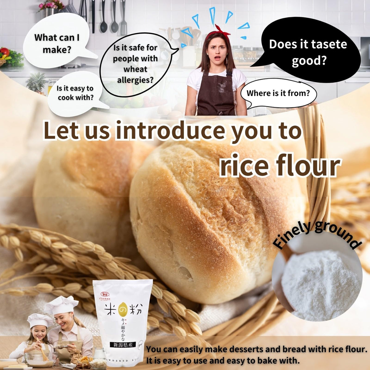 Gohan Japan label notes USA and Japan grown rice for trusted sourcing.