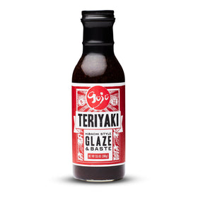 Gojo Teriyaki Glaze on chicken for a glossy hibachi-style finish.