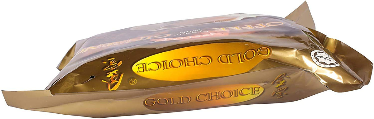 Gold Choice Ginseng Coffee two packs shown for value and storage.