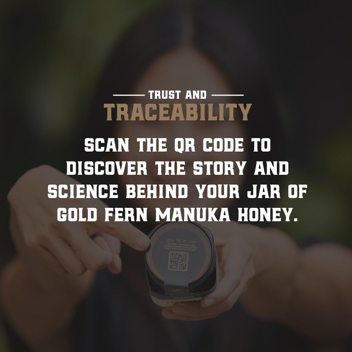 Gold Fern Honey dispensing image for convenient beverages