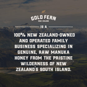 Gold Fern Honey on yogurt and oats for breakfast.