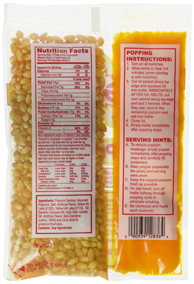Gold Medal Coconut Popcorn Kit ingredients ready for flavorful popcorn