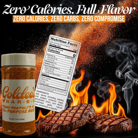 Goldee's Bar-B-Q All-Purpose Seasoning Rub seafood pairing adds depth to shrimp, fish, and shellfish.