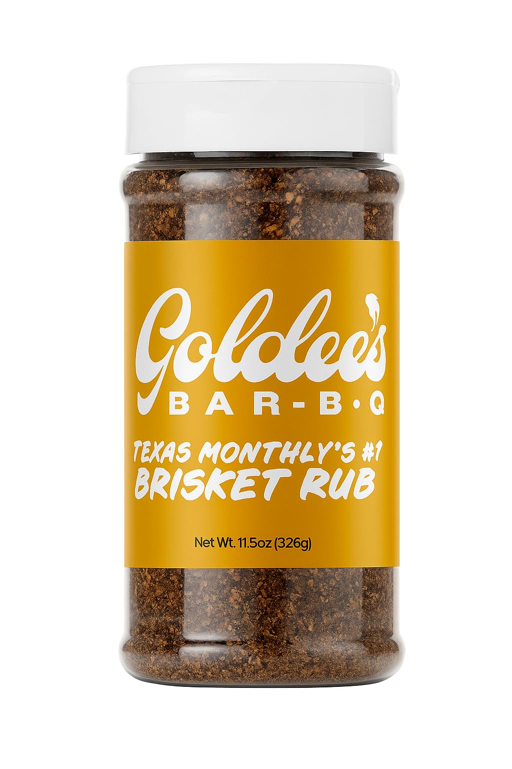 Goldee's Bar-B-Q Brisket Seasoning Rub adds deep bark and bold flavor for slow-smoked brisket.