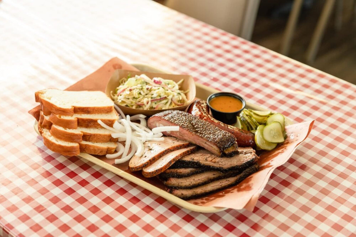 Goldee's Bar-B-Q Sauce glaze brushed on ribs for bold flavor