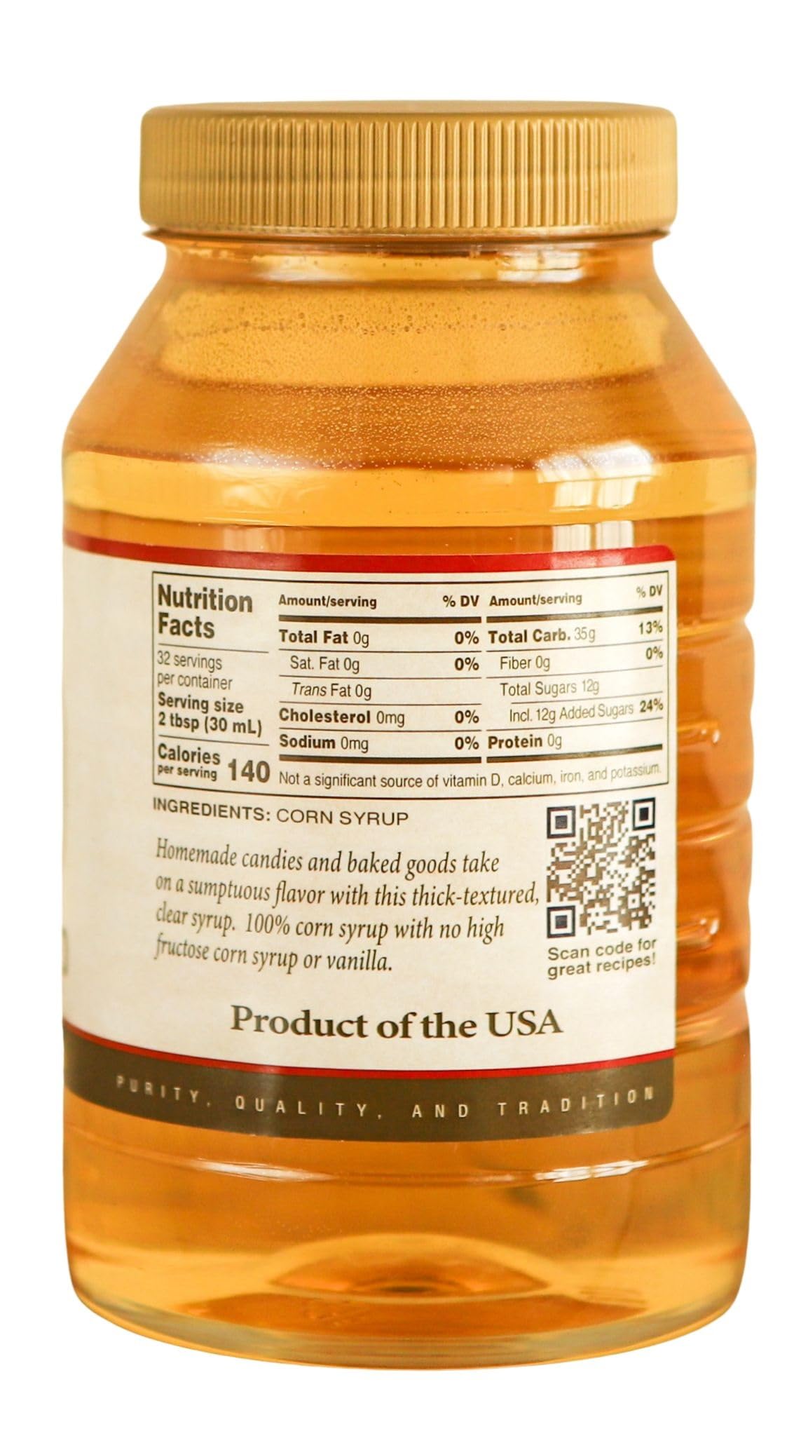 Golden Barrel corn syrup pour demonstrates a glossy, moisture-retaining base for desserts.