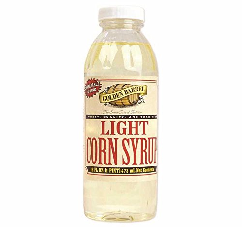 Golden Barrel Light Corn Syrup pour for smooth baking and candy making.