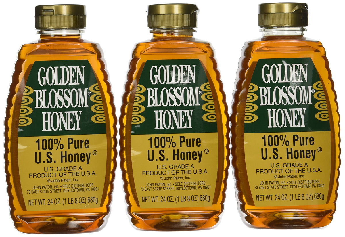 Golden Blossom Honey 24 oz pour for smooth, versatile everyday use