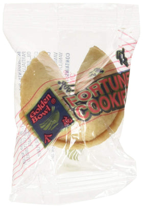 Golden Bowl fortune cookies case pack ready for events and dessert stations