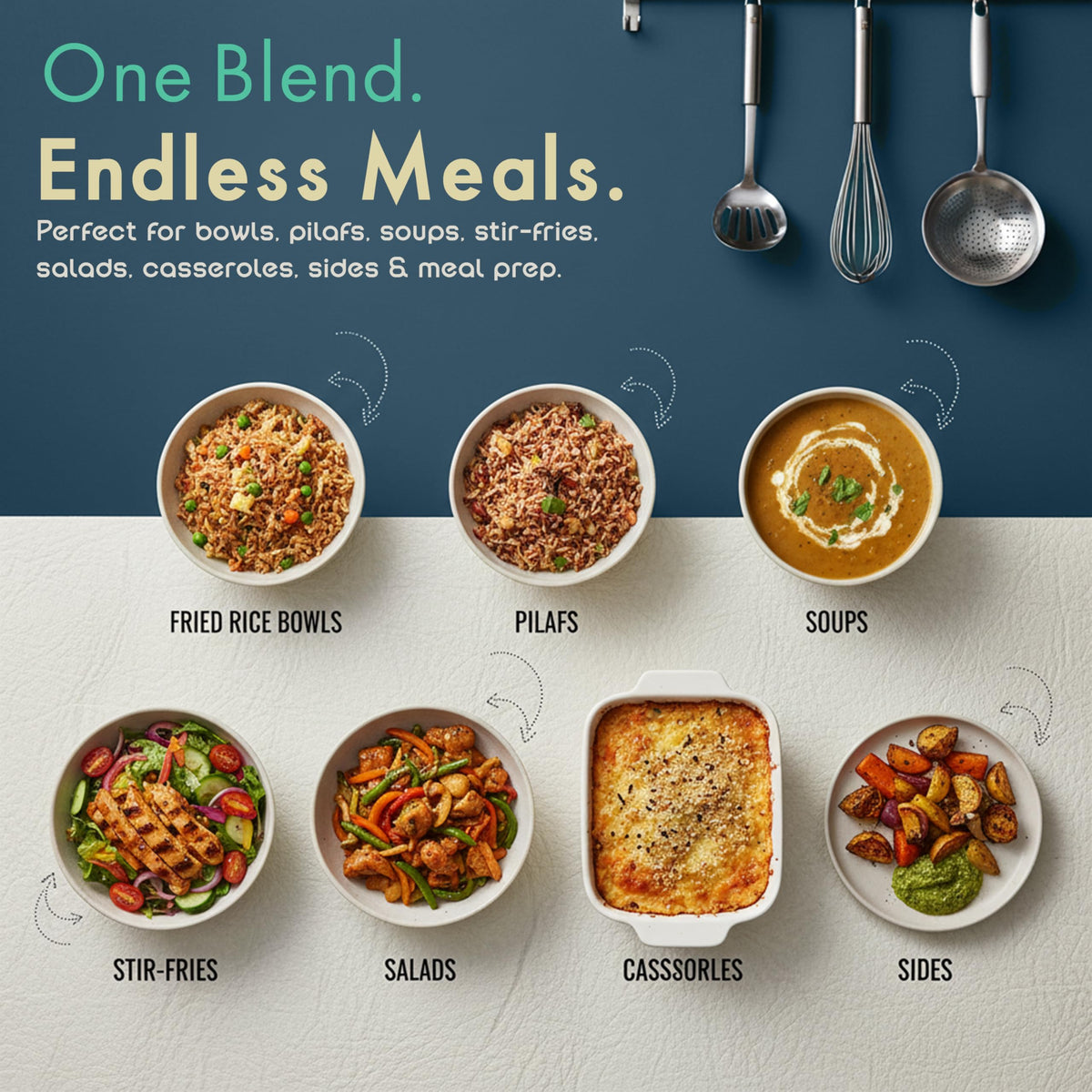 Golden Crown bamboo rice adds gentle sweetness to meals