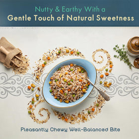Golden Crown SG brown rice components deliver nutty depth.