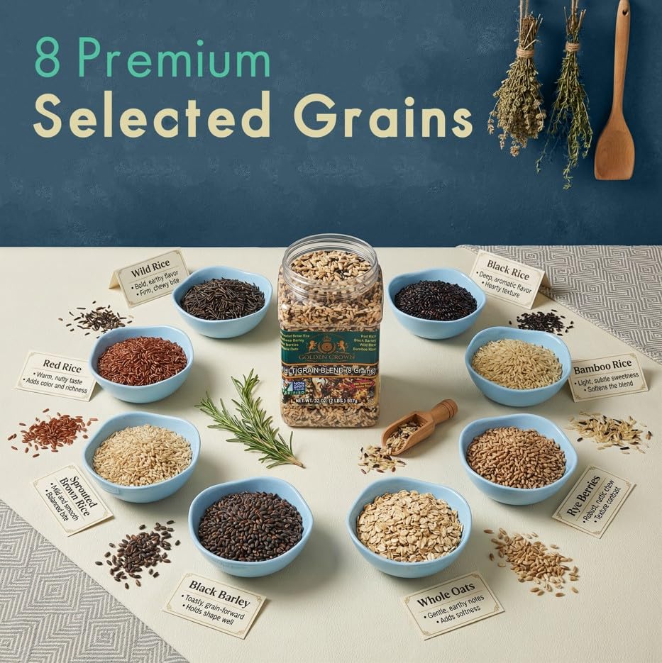 Golden Crown red rice notes add warm depth to hearty dishes