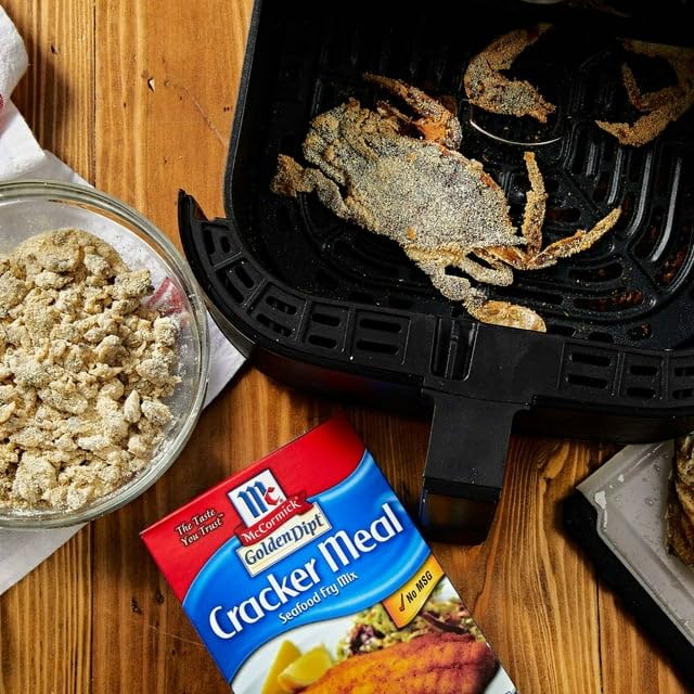 Golden Dipt Cracker Meal pack two bag open.