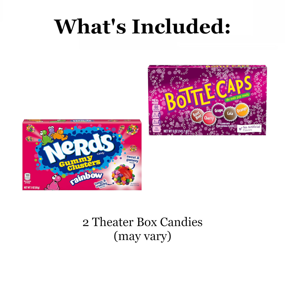 Golden Gift Box theater-style candy boxes for authentic movie night treats