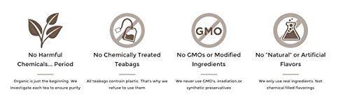 Golden Moon Tea bagless packaging enables clean steeping