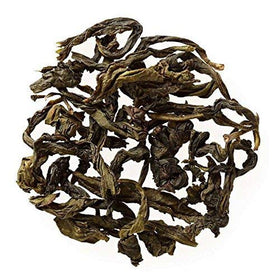 Golden Moon Tea coconut pouchong travel tin for convenient 16 servings on the go.