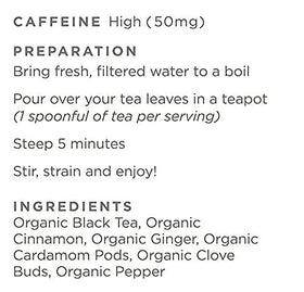 Golden Moon Tea half-pound packaging highlighting organic, non-GMO quality.