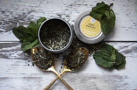 Golden Moon Tea gift-set packaging ideal for gifting tea lovers