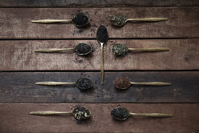 Golden Moon Tea herbal loose leaf for caffeine-free relaxation