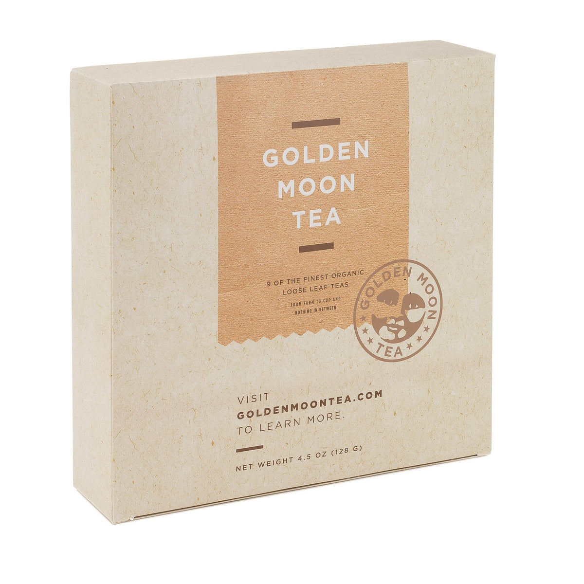 Golden Moon Tea white loose leaf for delicate flavor