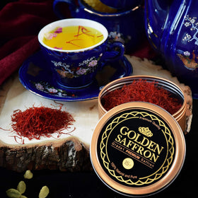 Golden Saffron paella and rice dishes gain color and depth.