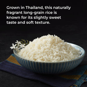 Golden Star family dinner with rice as a versatile side dish.