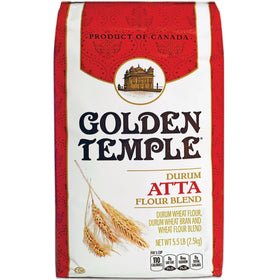 Golden Temple durum atta flour packaging for easy daily rotis.
