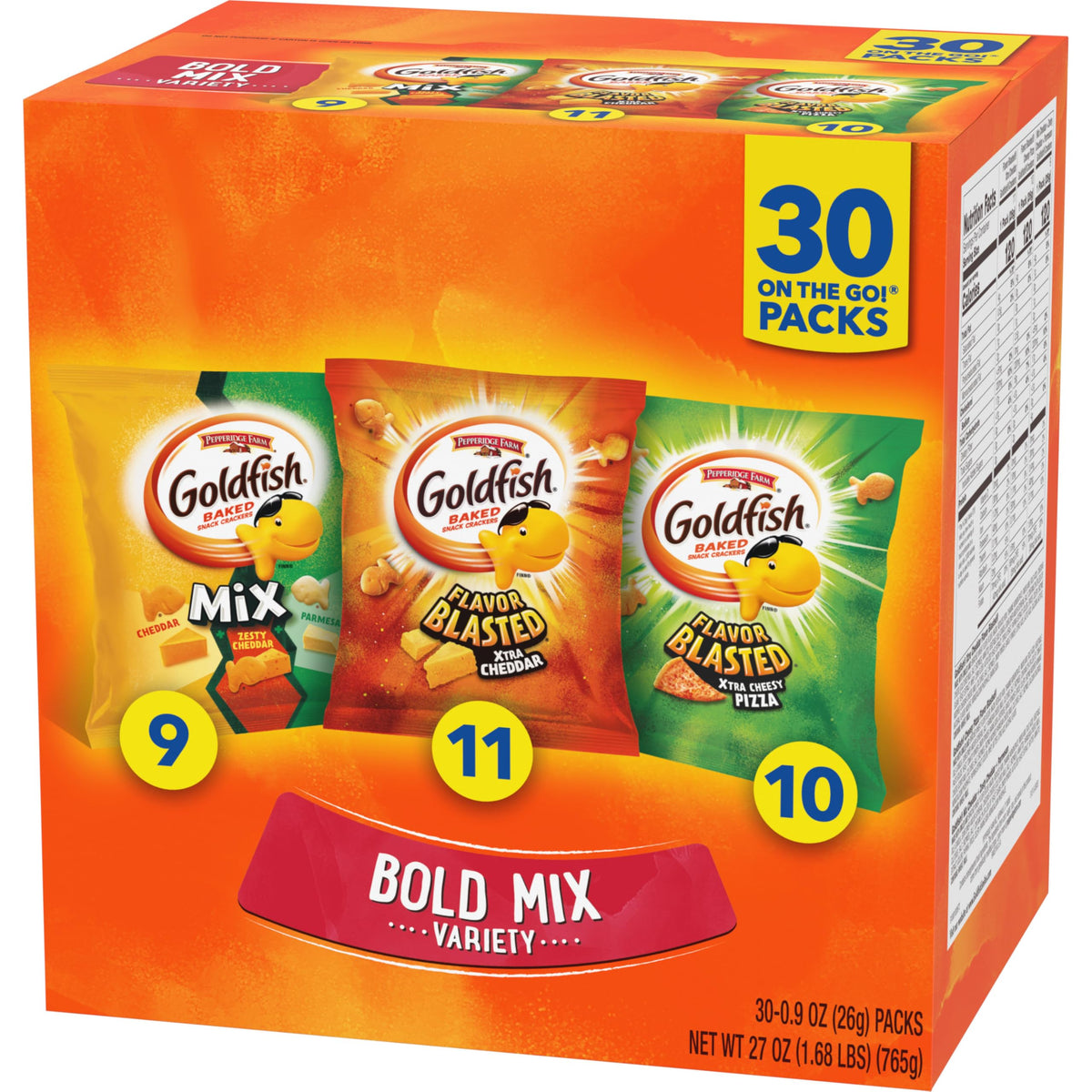 Goldfish pantry-ready 30-pack snack assortment