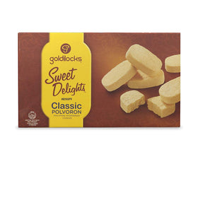 Goldilocks Polvoron classic packaging, ideal for gifting and sharing.