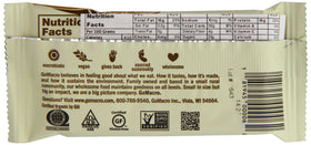 GoMacro MacroBar Organic Peanut Butter Chocolate Chip pack ready for clean, dairy-free snacking