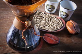 Good As Gold steaming cup invites a warm morning coffee ritual