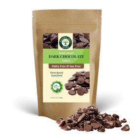 Good Balance Dark Chocolate Wafers package front showing resealable bag for freshness