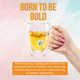 Good Earth Tea Co. Six-pack individual packs showcased for easy prep
