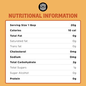 Good Good Apricot Spread label, gluten-free and vegetarian-friendly lifestyle compatibility.