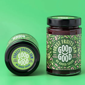Good Good Healthy Jam Variety Pack Apricot jar, smooth texture and balanced sweetness.