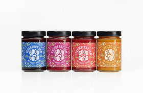 Good Good No Added Sugar Raspberry Jar offers bold aroma for low-carb breakfasts