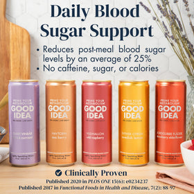 Good Idea Sparkling Water Black Currant bottle with crisp notes for a sugar-free refresh
