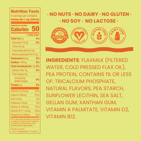 Good Karma Vegan Omega-3 Flaxmilk Protein features omega-3 rich formula.