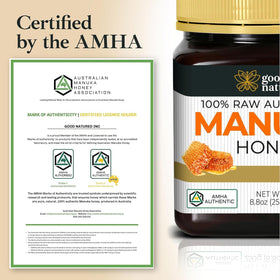 Good Natured Manuka Honey MGO 850 BPA-free packaging for safe storage