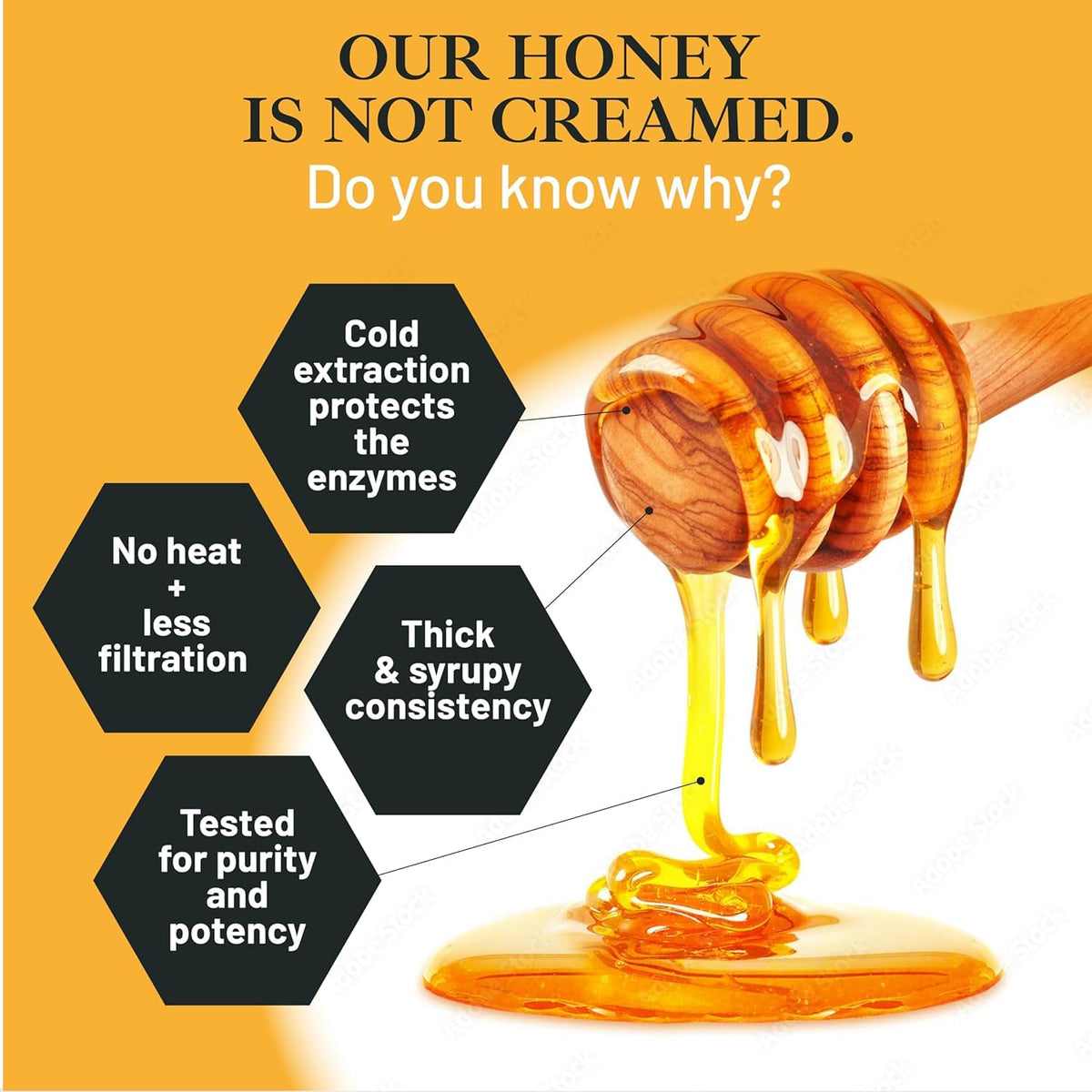 Good Natured Manuka Honey MGO 850 spoon ready for a daily serving