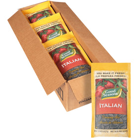 Good Seasons Italian Dressing Mix pouch pack—convenient 7.6 oz makes a gallon.