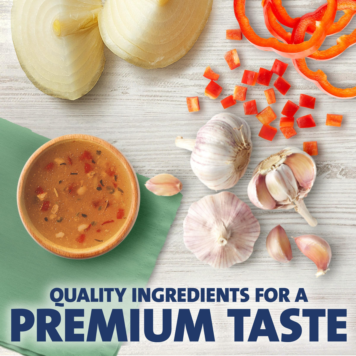 Single-serve dressing packet ideal for dipping vegetables or wings.