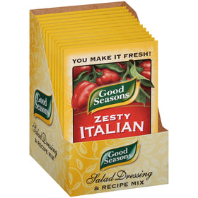 Good Seasons mix with oil and vinegar delivers a restaurant-inspired Italian finish.