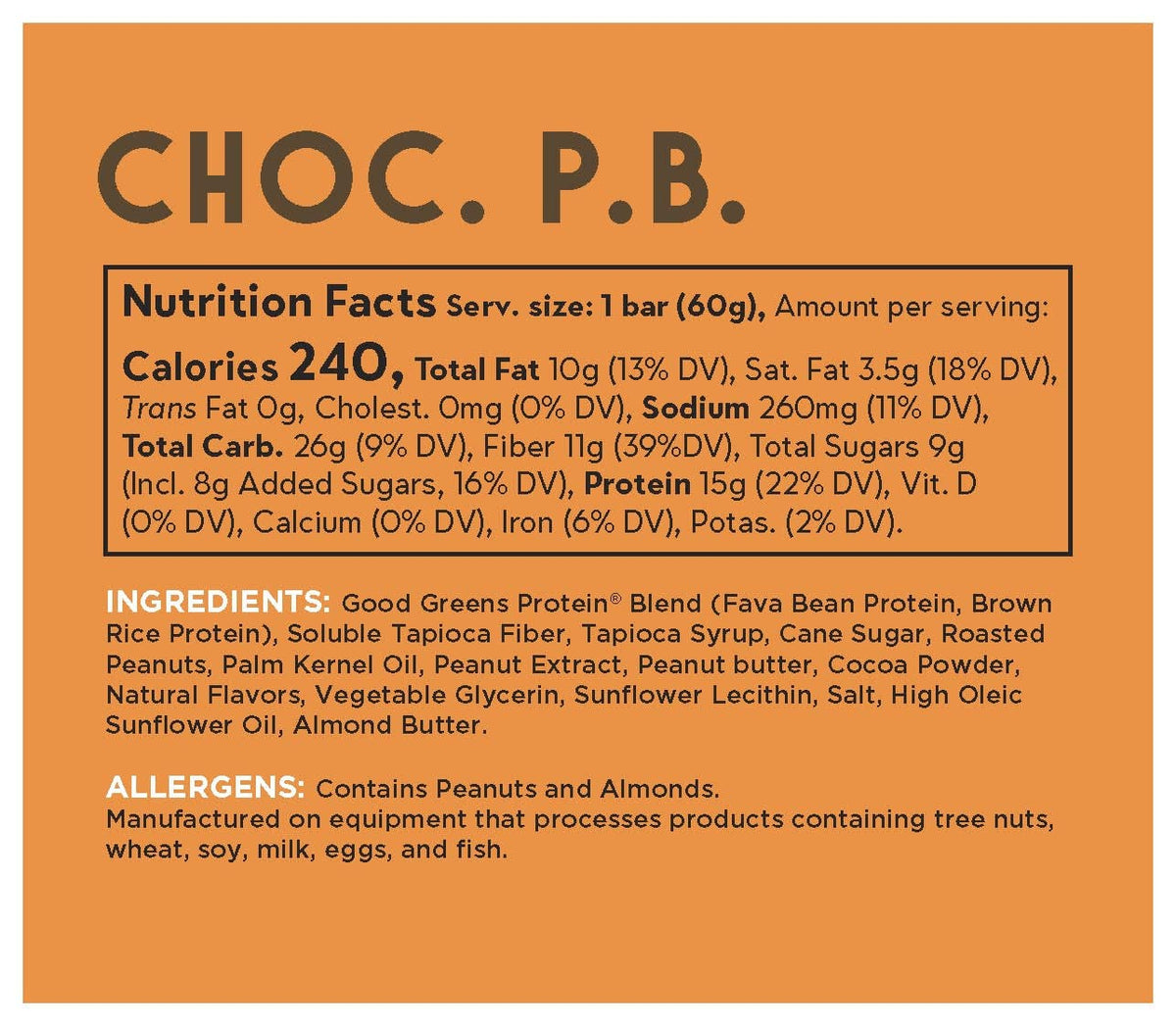 Good! Snacks bar individually wrapped for portability and portion control.