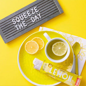 good! Snacks Lemon Protein Bar compact packaging perfect for travel